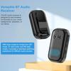 Wireless BT Audio Receiver Radio with Long-Lasting Battery | TF Card Mode | Digital Display | Portable Clip-On Design