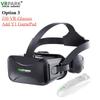 Оригинальный J30 4k виртуальная реальность 3d очки коробка стерео Vr Google картонная гарнитура шлем для Ios Android Phone Max 6,7 "рокер