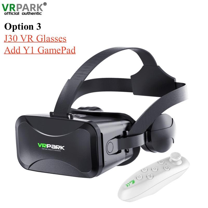 Оригинальный J30 4k виртуальная реальность 3d очки коробка стерео Vr Google картонная гарнитура шлем для Ios Android Phone Max 6,7 "рокер
