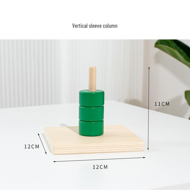 Монтессори деревянный ящик для ящиков раннее образование текстильный барабан мяч давление и головоломки игрушки для детского сада