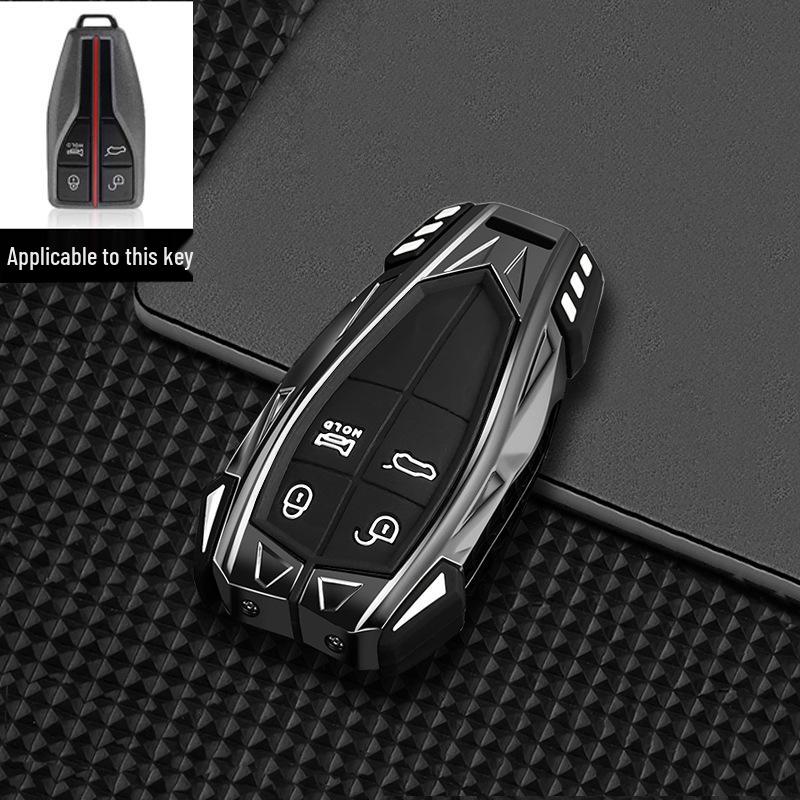 2022 Hongqi HS5/HS7/H9 Qixiang Edition Men's Mecha Key Case Cover
