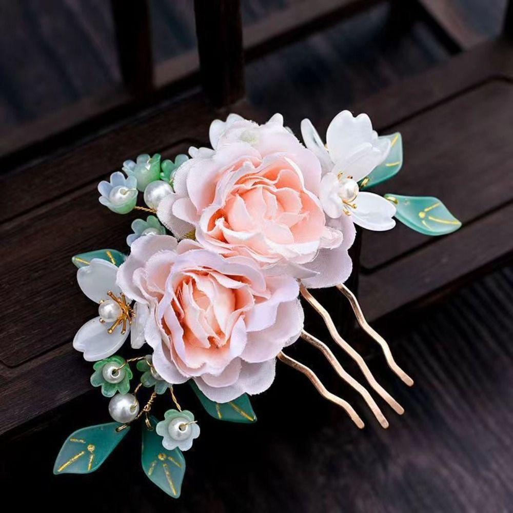 Кисточка Древняя Палочка для Волос Жемчуг Ханфу Головной Убор Антикварная Заколка для Волос Династии Тан Аксессуары для Волос