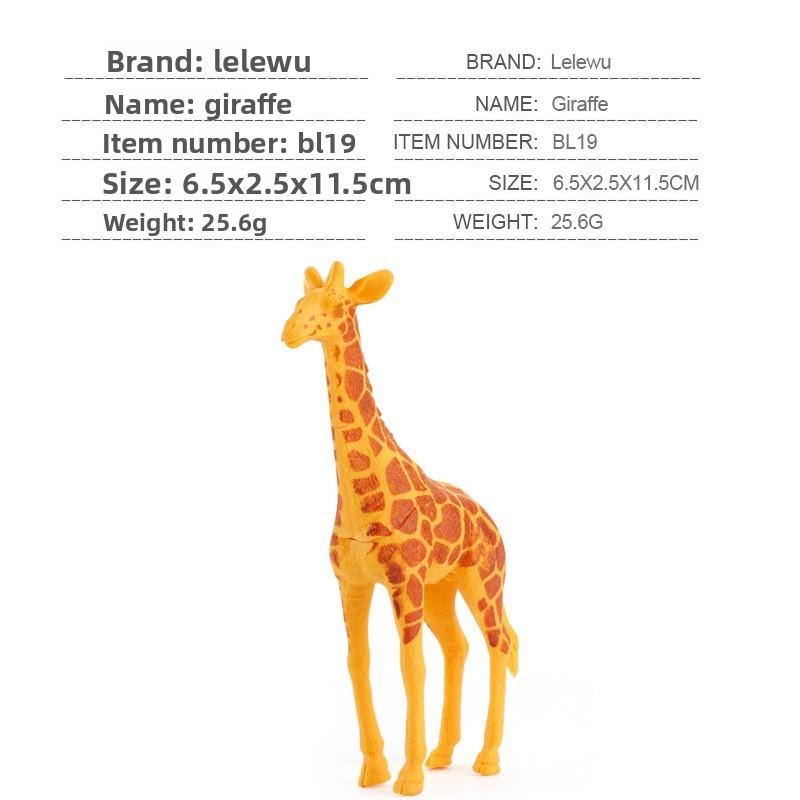 Wild Animal Elephants Tigers Model Set With Realistic Zoo Figures For Kids Educational Play And Learning