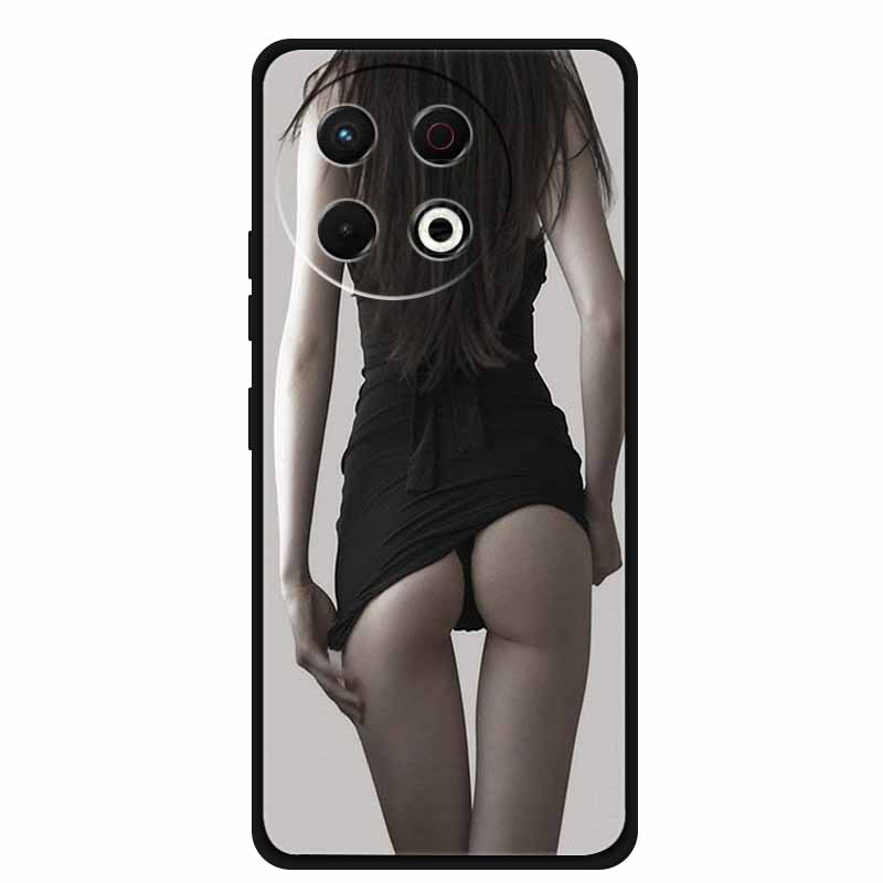 Чехол для телефона Tecno Spark 30 Pro Задняя крышка Ударопрочный Черный Силиконовый Мягкий Чехол Для Tecno Spark 30 Pro 4G Чехол 30Pro Сумка