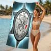 Beach Towel with AFC Ajax Pattern - soft,absorbent,machine washable Lightweight&Modern,swimming,Travel Essentials