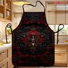 1pc, Apron, Skull Pirate Pattern Apron, Reusable, Suitable for Kitchen And Restaurant, Minimalist, Lightweight, Kitchen Apron, Barbecue, Outdoor Cooki