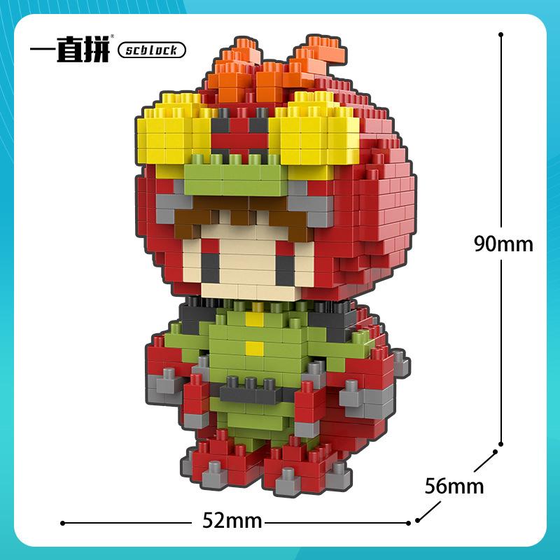 Digital Monster Agumon Gabumon Mini Building Blocks Piyomon Greymon DIY Micro Brick Tentomon Gomamon Figures Toys For Kids Gift