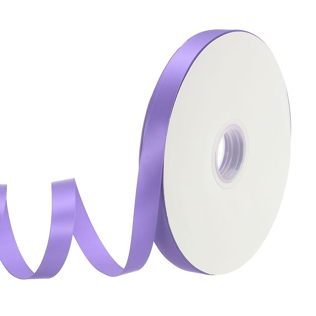 Полиэстеровая атласная лента односторонняя репсовая лента однотонная тканевая лента для рукоделия свадебной вечеринки подарочной упаковки 5/8"x100 ярдов
