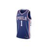 Nike Баскетбольная форма Philadelphia 76ers Мужская Синяя CW3678-402