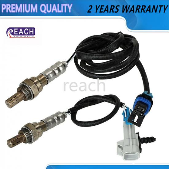 2pcs Upstream+Downstream O2 Oxygen Sensor For Oldsmobile Alero 3.4l V6 2001-2004