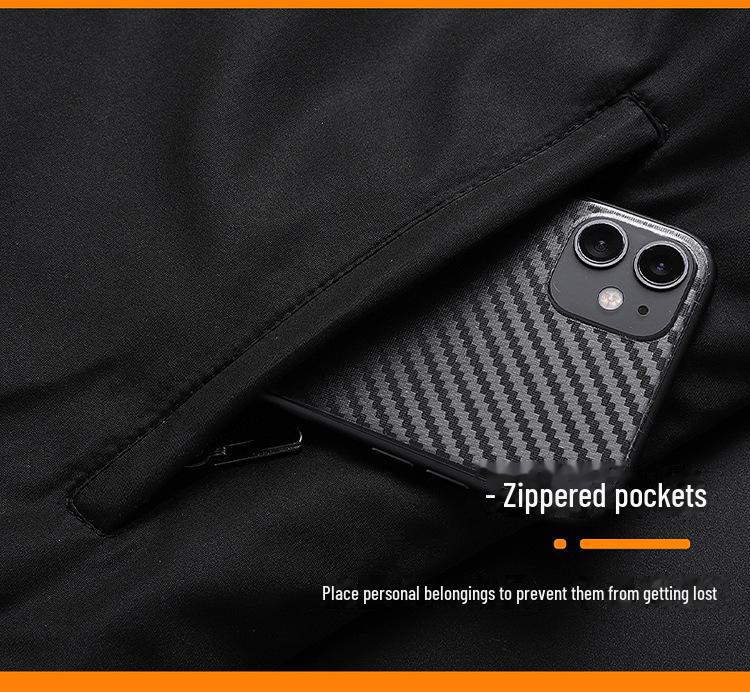 Мужской двухсторонний флисовый жилет для осеннего и зимнего отдыха на свежем воздухе