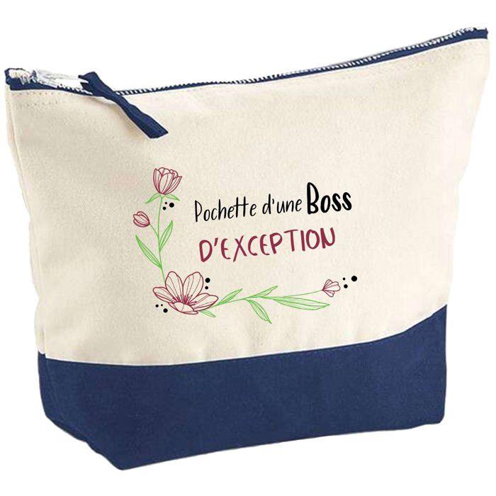 Trousse de maquillage - PLANETEE - Boss d'exception - Grand format - Coton - Impression HD