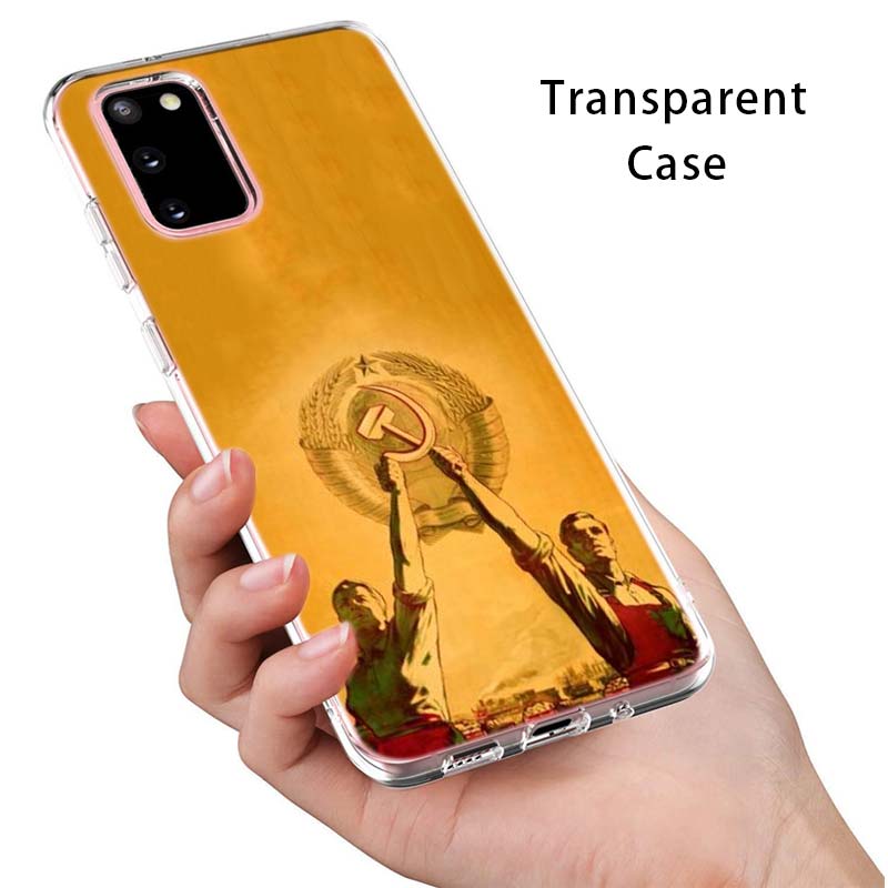 Мягкий чехол для телефона «Сталин Советский Союз» для Samsung Galaxy S22 Pro S21 S20 FE Ultra S10 S10E Lite S9 S8 Plus S7 S6 Edge