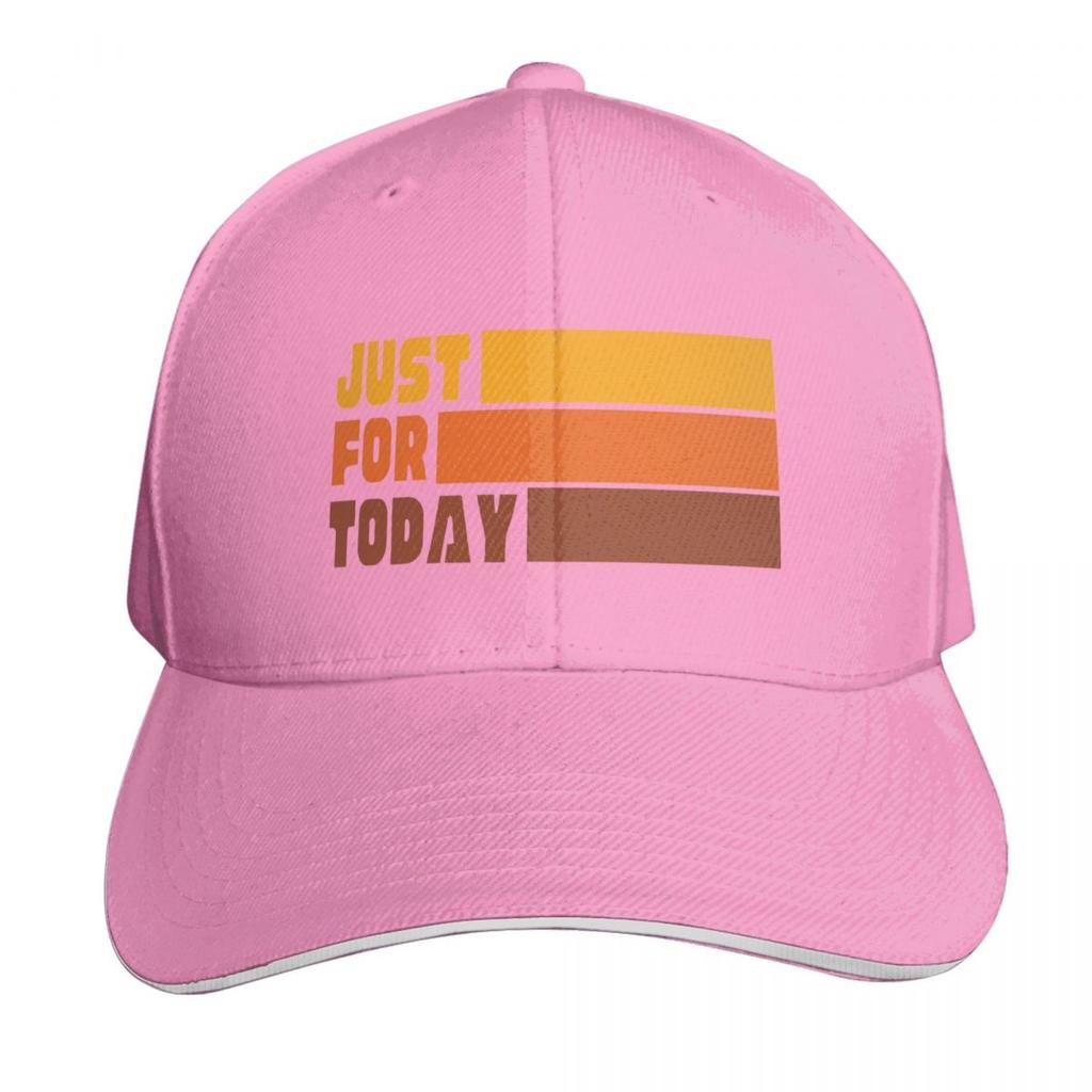 Just For Today Aa Slogan Baseball Cap Low Profile Unstructured Unisex For Men Women Outdoor Golf Running Hiking