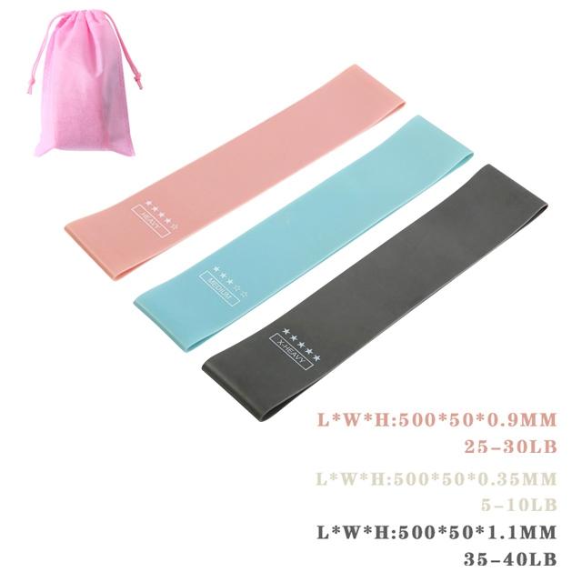 Fitness Elastic Resistance Bands Home Training Yoga Sport Resistance Bands Set Stretching Pilates Crossfit Workout Gym Equipment