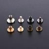 10sets DIY Hats Scrapbooking Garment decoration nail screw Nail Rivets Brass Cloth Button