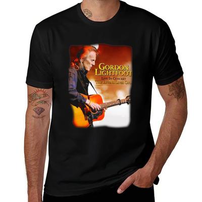 Gordon Lightfoot Tour 2021 Concert Tshirt Sport Basic Moisture Wicking Tee