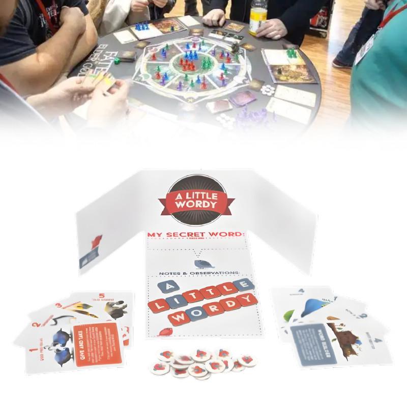 A Little Wordy от Exploding Kittens Карточная игра для подростков, взрослых, детей, для семейного веселья, для вечеринок