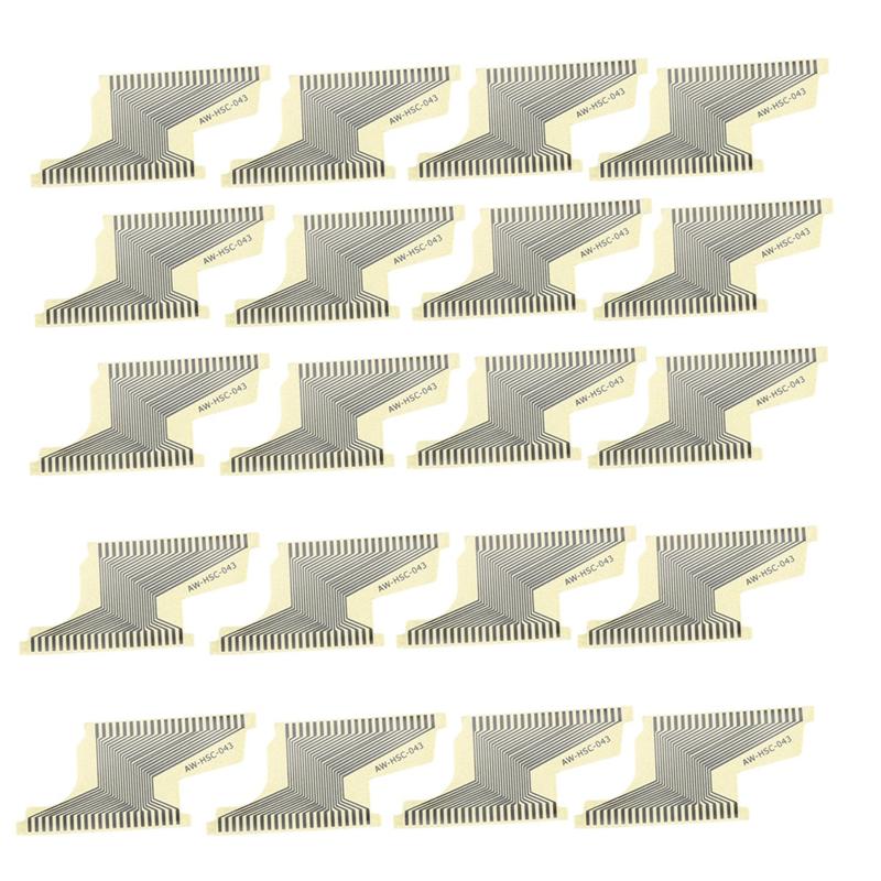 For Opel Corsa Meriva Car trument LCD Pixel Connector AW-HSC-043 20Pcs/Lot For Speedometer Pixel Repair Ribbon Flat Cable