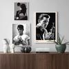 Cold Jazz Trumpet Player Chet Baker Vintage Photograph Poster Jazz Live Music Prints Canvas Painting Wall Art Picture Home Decor