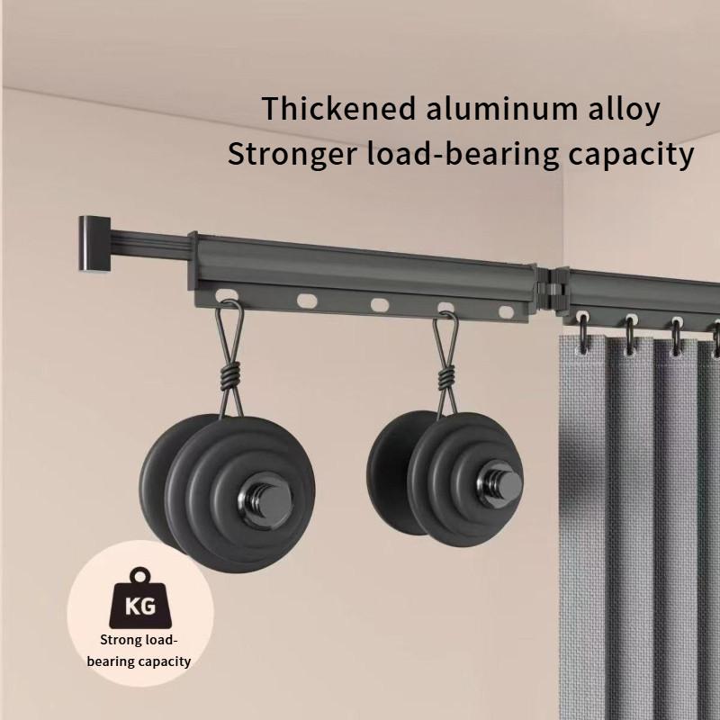 High-end Shower Invisible Waterproof Shower Partition Supplies Bathroom Dry Wet Separation Shower Curtain Rotating Folding Curtain