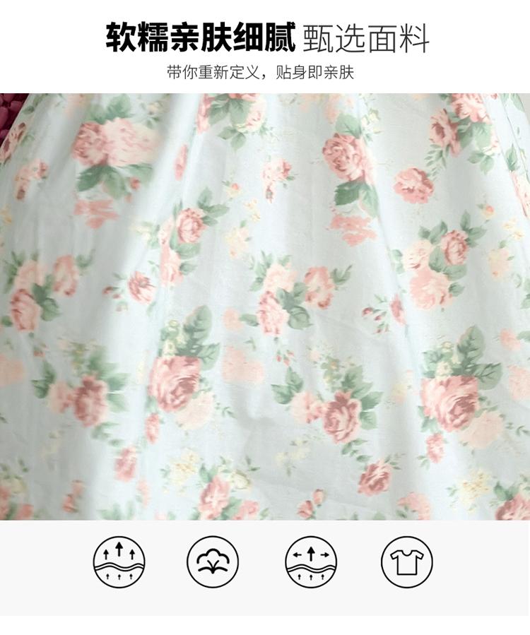Girls' summer thin children's dress, girls' bubble short sleeved dress, 2026 new princess dress trend