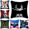 Рэпер Jul C'Est Pas Des Lol Наволочки Мультяшные Декоративные Для Дивана Дома Двусторонние Короткий Плюш Милая Подушка