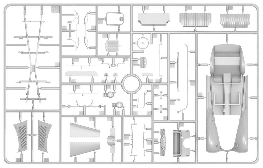 MiniArt Scale German 170V Cabriolet Saloon Plastic Model Kit MA38016 1/35