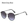 Vintage Metal Frame Sun Glasses UV Protection Hippie Glasses Trendy Round Sunglasses  for Women Men