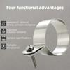 304 Stainless Steel 10-115MM Ohmic Grounding Pipe Clamp Horseback Clamp Bracket Pipe Buckle Hose Clamp