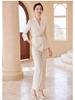 Aishangchen Women's Professional Suit Pants - Spring Style, Ideal for Workplace Interviews and Fashion-Forward Settings.