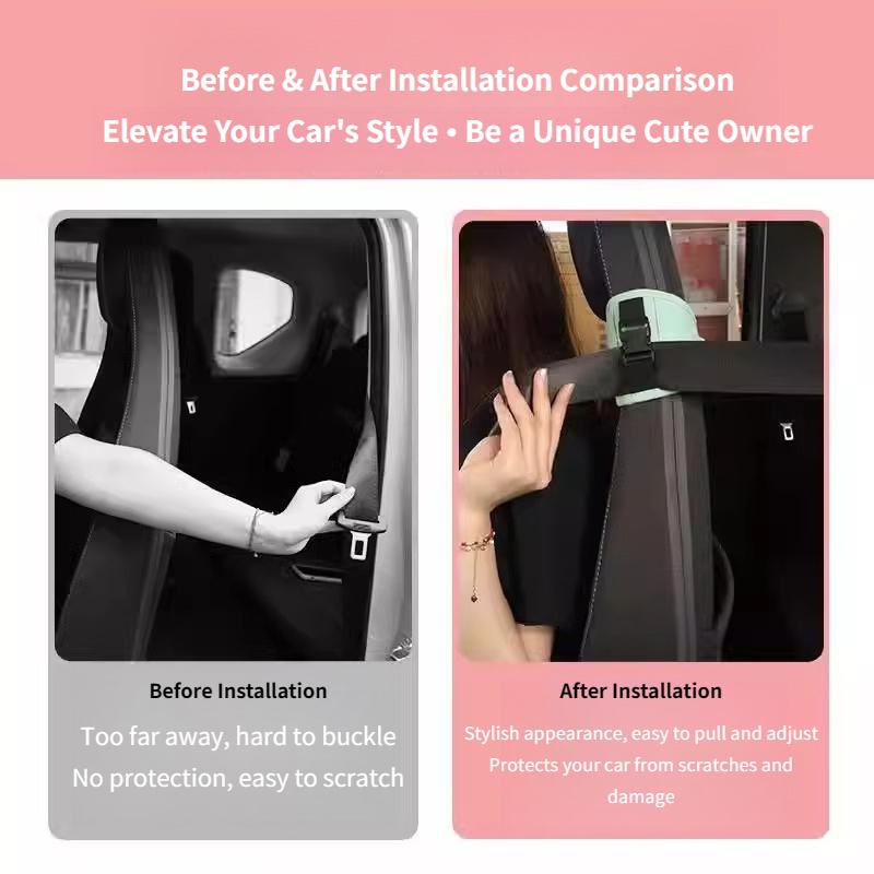For FAW Bestune Pony | Car Seat Belt Fixer Extender | Interior Modification Accessories
