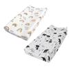 Printed Nappy Changing Pad Sheets Cover Soft and Comfortable Baby Diaper Changer Cushion Sleeve Protective Case