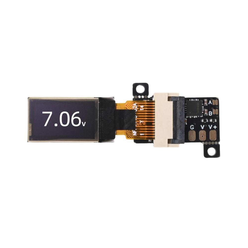 0,5-дюймовый цифровой вольтметр OLED DC 0-30 В – Ультратонкий мини-тестер напряжения, разрешение 88x48, 12-битное высокоточное определение напряжения