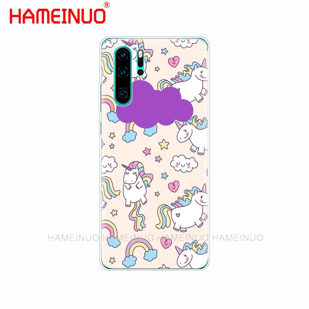 Силиконовый чехол для телефона huawei P30 PRO LITE P SMART 2019 plus p smart Z p20 lite 2019 Unicorn On Rainbow Jetpack