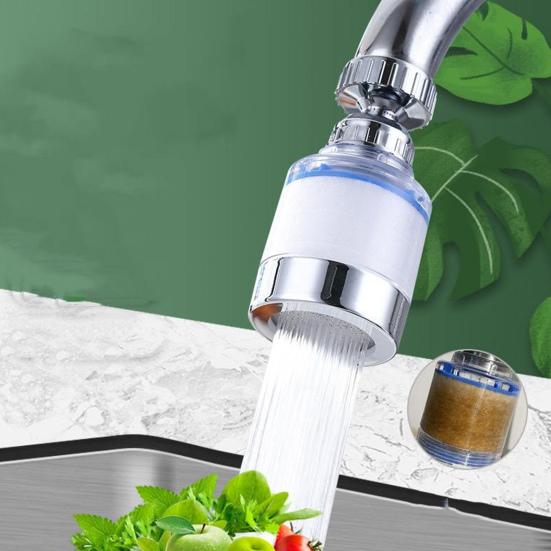 Фильтр для воды на кран с 3 сменными фильтрами, универсальный, простая установка, адаптер для фильтра для кухонной раковины