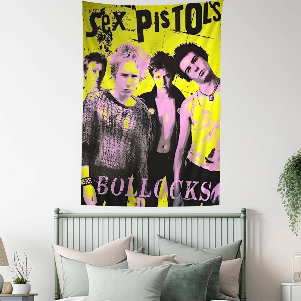 SSex PPistols Rock Band Wall Tapestry Bohemian Wall Tapestries Mandala Wall Hanging Home Decor