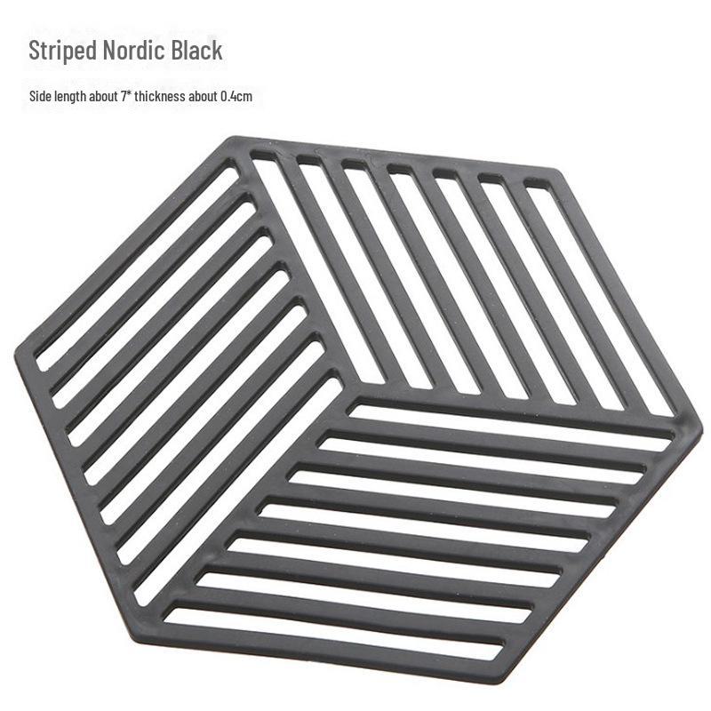 Большая японская силиконовая теплоизоляционная прокладка и подставка под приборы для мисок, тарелок, кастрюль и подставок