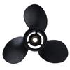 Aluminum Alloy Mariner Black Outboard 3 Blades Propeller for 9.25X11 Boat Accessories