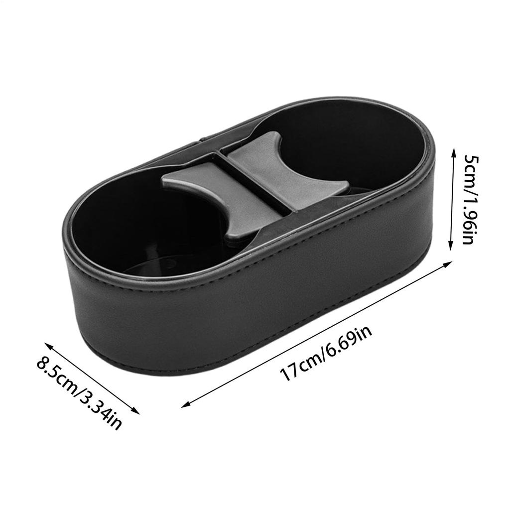 Подстаканник для автомобиля, Двойной держатель для напитков в машину | Идеальная консоль для хранения напитков