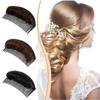 Подушка для волос Puff Hair Head Cushion, невидимая пушистая подушечка для волос, зажим для пучка, объемная основа для волос, женские аксессуары для волос