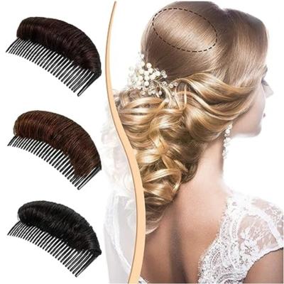 Подушка для волос Puff Hair Head Cushion, невидимая пушистая подушечка для волос, зажим для пучка, объемная основа для волос, женские аксессуары для волос