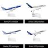Модели самолетов из сплава 16 см: Коллекция Boeing 737, 747, 777, Airbus A380