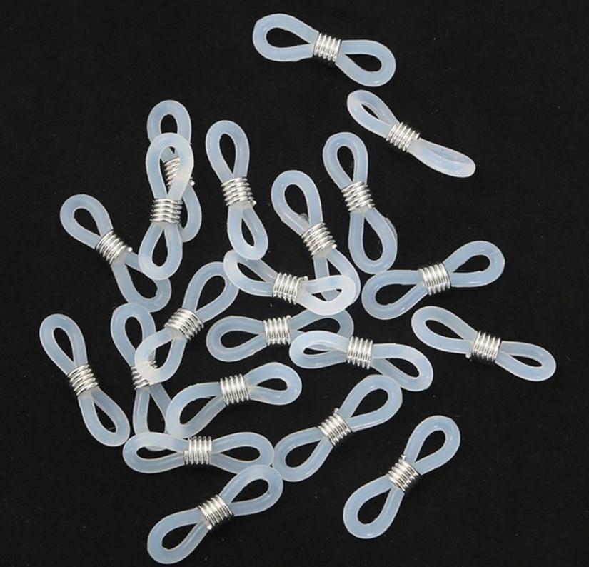 Силиконовый противоскользящий шнурок для очков с 8-образной пряжкой