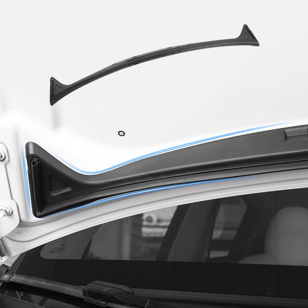 Уплотнительная лента переднего капота, резиновые уплотнители, защитные накладки, пылезащитная уплотнительная лента для переднего капота, подходящая для транспортных средств