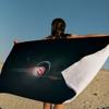 Amiga Logo Fashion Microfiber Blanket Quick Drying Beach Towels Oversized Printing Super Absorbent Pool Towel Blanket
