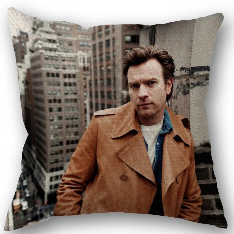 Хлопково-льняная наволочка Ewan Mcgregor Модная высококачественная декоративная наволочка для подушки Домашняя наволочка A10.17