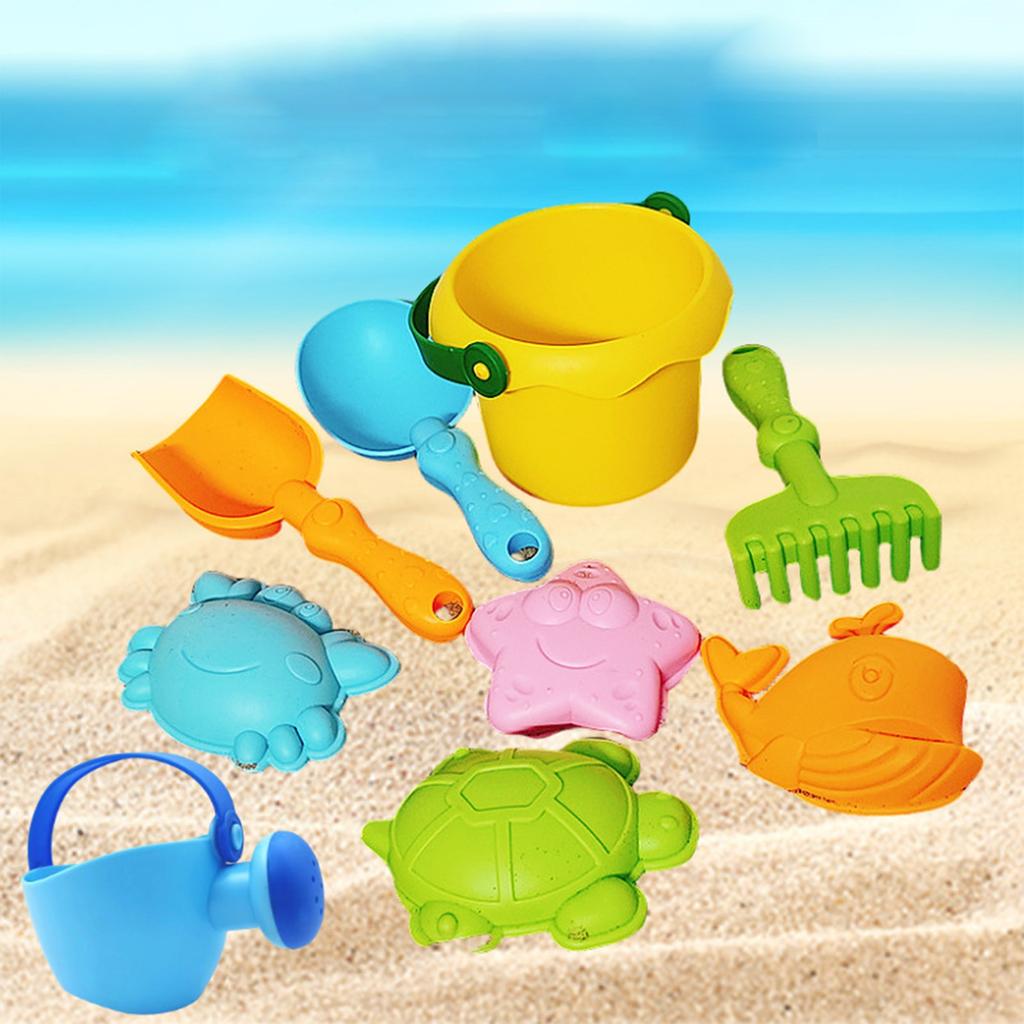 Children's Beach Toy Set Baby Playing With Sand Tools Seaside Water Digging Sand Shovel Resistant Bucket