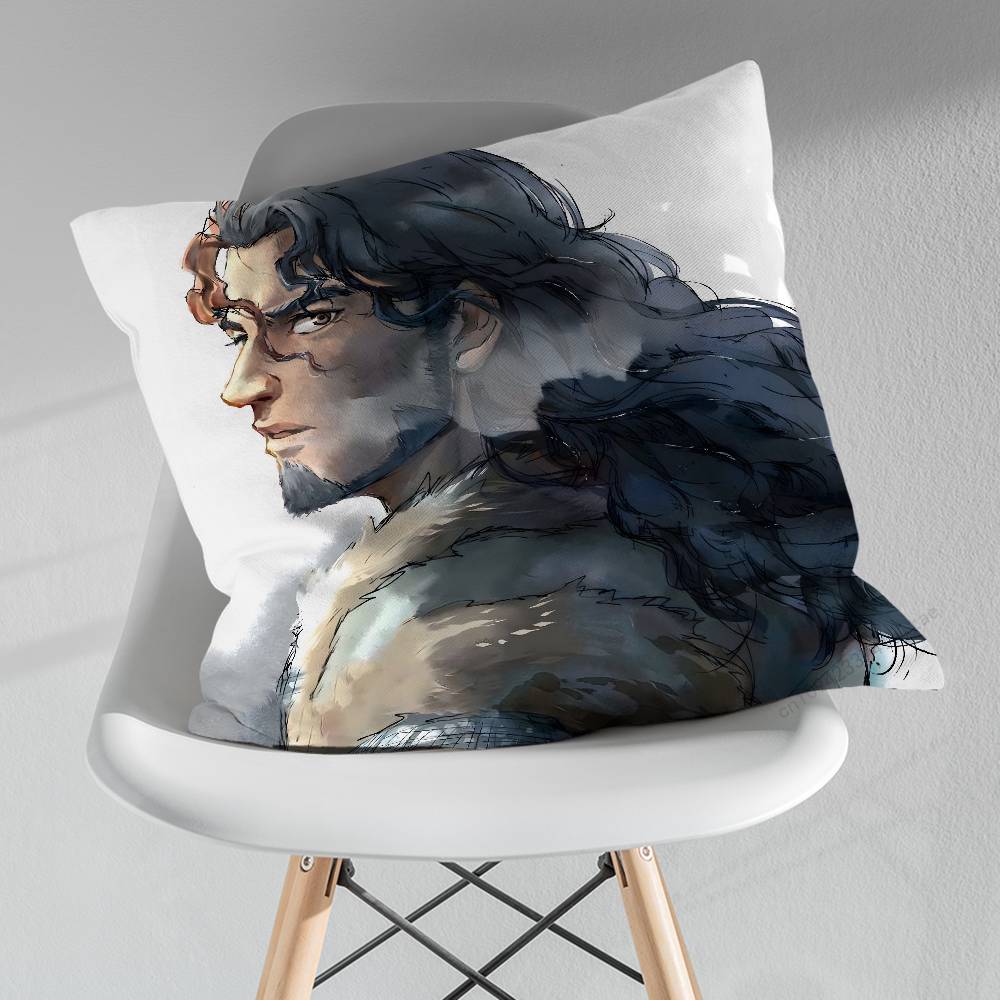 TThorfinn Vinland saga Comics Throw Pillow Case Living Room Sofa Cushion Cover For Home Bedroom Decoration Protector