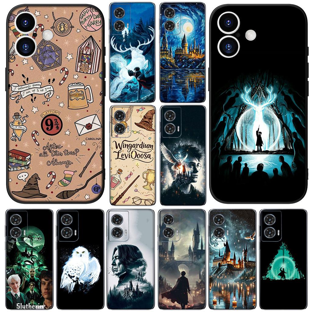 Art Harries Poster Wand P-Potters Cover for Motorola Moto Edge 70 60 Fusion NEO Pro G Stylus G56 G96 G52 G04 G05 G85 G84 Case